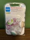 New Mam Original Pacifiers 3-pack Baby 0-6 Month Silicone Orthodontic Clear
