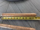 Vintage Hardwood 12  Old School Swivel Chain Martial Arts Nunchucks  for Display