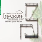 Creekview Home Emporium 4 Tier Fire Escape Shelves - Floating Shelf For Plants