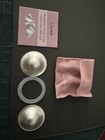 New Silver Nursing Cups - 999 Trilaminate Silver - Small - 1 Silicone Rim