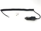 Car Dc Power Coiled Cord Replacement For Beltronics Gt-1  Gt-360 Radar Detector