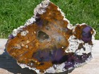 Tcr Amethyst Sage Plume Agate jasper lapidary Polished Slab 375 Grams