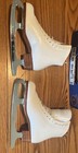 Riedell F 320 Figure Ice Skates Women s Size 5 Sheffield Blades England W  Box