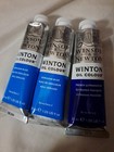 Winsor   Newton Winton Oil Colour Lot Of 3 Blue 37ml Tubes Of  Arts Paint Colors