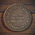 Western Mattie Silks Brothel Saloon Token Coin Denver  Colorado Solid Brass