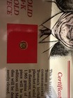 Harry S  Truman 100th Birthday Commemorative 14k Gold Piece