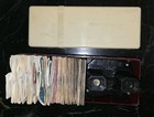 Vtg View-master Viewer  62  Reels  9 Booklets    Original Bakelite Storage Case
