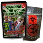 Camping In The Woods Poop Bags  Fun Gag Gift For Teens  Dad  Scouts  Outdoors 