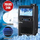 Commercial Ice Maker Machine  70 Lbs 24h Under Counter Freestanding Ice Machine