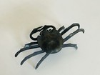 Y4089 Okimono Old Copper Crab Figure Figurine Japan Antique Vintage Decor