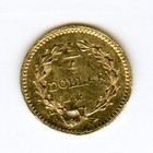 Nd 1853  G25c California Fractional Gold   Bg-222 Ds-i  perfect Dies 
