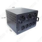 For 6 Graphics Card  Miner Open Air Mining Rig Coin Frame Case W  10 Fan