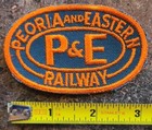 Peoria   Eastern P e Railway Patch Or Emblem