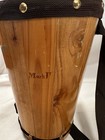 Vintage Mark Ii Long Bongo Wooden Drum With Shoulder Strap 10 In