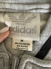 Adidas Sportswear Vintage 80s Gray Full Zip Sweatshirt Adult Medium  18