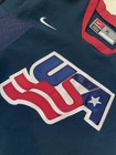 Nike Team Usa Olympics Iihf Jersey Blue Clean Mens Large Vintage Hockey Sewn
