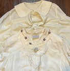 Kenwood Kay Windsor Ivory Lace Embroidered Women s Blouse Lot Of 4 Bow Detail