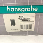 Hansgrohe Axor Montreux Wall Outlet  Brushed Nickel  1 2  Female Inlet 16884821