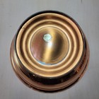 Vintage Copper Pedestal Bowl Serving Dish Table Decor Farmhouse Kitchen