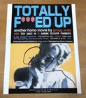 Gregg Araki Signed 8x10 Photo Autograph Psa Dna Totally F   ed Up Poster