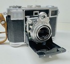 Zeiss Ikon Contessa 35mm Folding Rangefinder Camera Tessar 45mm F2 8 W  Case