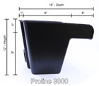 Universal 16  Pond waterfall Spillway For Water Gardens   Pondless Features