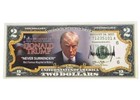100pcs  misprint   2024 Donald Trump Novelty Dollar Bill Trump Never Surrender