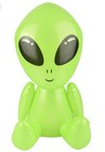 24  Galactic Green Alien Inflate - Inflatable Party Decoration Blow-up Space Ufo