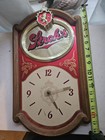 Stroh s Beer 1987 Analog Battery Operated Wall Clock Sign