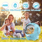 Kids Bubble Machine Gun automatic Bubble Gun outdoor Fun Activity Party Gift Toy