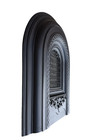 Antique 19th Century Architectural Cast Iron Fireplace Surround   Summer Cover