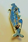 Vintage Dog   Cat Are Buddies Pin far Fetched Sterling Silver   Brass delightful