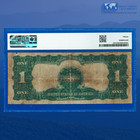 Fr 235 1899  1 One Dollar Silver Certificate  black Eagle   Pmg Fine 15  44303