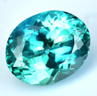 Natural Flawless Teal Sapphire 15 50 Ct Oval Certified Rare Loose Gemstone