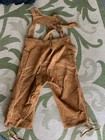 Lederhosen Men Oktoberfest - Light Brown - Size S - Kojooin Quality Brand