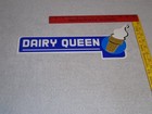 Vintage Dairy Queen Ice Cream Cone Shake Restaurant 15  Metal Milk Blizzard Sign