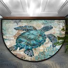  Half Round Door Mat Welcome Door Mats Rug For Front Door Indoor Sea Turtle