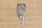 Nos Honda Lock Key   Ignition Switch Ward Cut Double Groove T4546