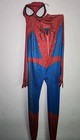 Marvel Spider-man Official Deluxe Zentai Costume Stretch Spandex Youth Size M
