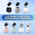 Toilet Brush And Holder Set  Silicone Toilet Bowl Cleaner Brush  Bathroom Cleani