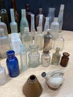 Huge Lot Of Vintage Antique Collectable Bottles 