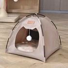 Pet Tent Cat House Cave Cat Pet Bed For Indoor Small Dog Cat Outdoor Portable