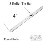 Truth Hardware 3 Roller Tie Bar Assembly   Drive Bar  33-3 4 