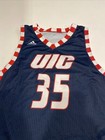 Game Worn Used Jersey Uic Flames Illinois Chicago Mens Xl  35 Washington