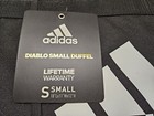 Adidas Diablo Small Duffel Bag One Size Black