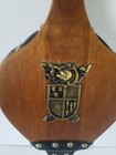 Vintage Wood  Leather Bellows Fireplace Stoker