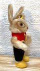 Nikili Male Steiff Rabbit Vtg Button 726   Chest Tag Germany 10      1950 s Vgc