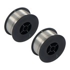 2-pack 0 030  Gasless Flux Core Wire  2lb Each For Mig Welding Stainless Steel