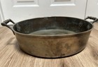 Antique 19th Century Victorian Bronze Preserving Pan Large 14 Inch Nice Patina