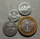 Cambodia-1994-4 Coin Bu Set-50-500 Riels-last Circulating Coins-km  s 92-95 Ghk